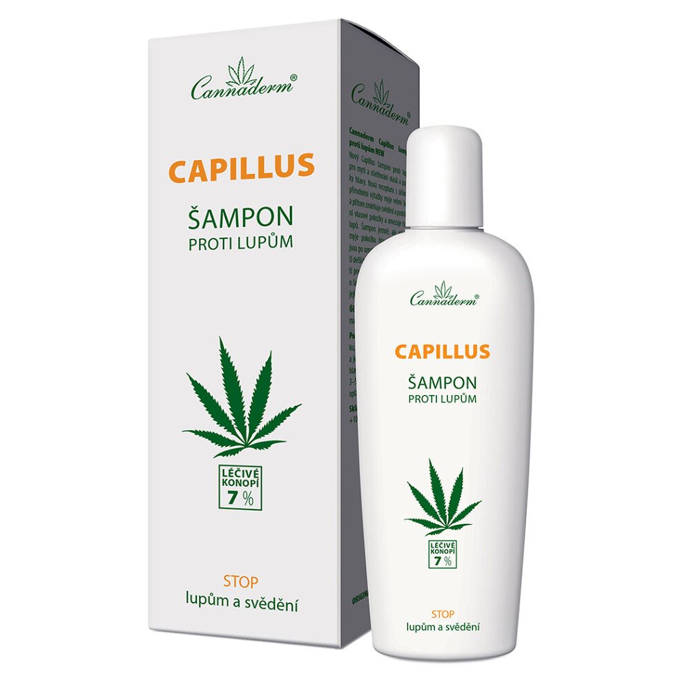 Cannaderm Capillus šampon proti lupům 150 ml